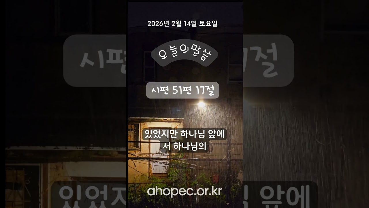 2026년 2월 14일 토요일