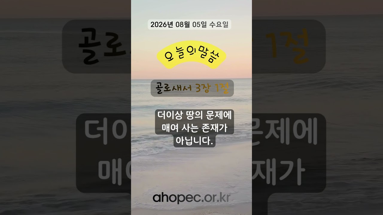 2026년 8월 5일 수요일