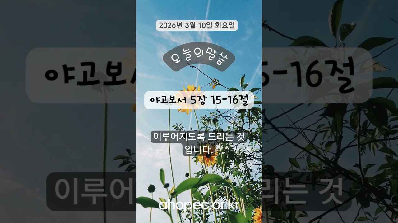 2026년 3월 10일 화요일