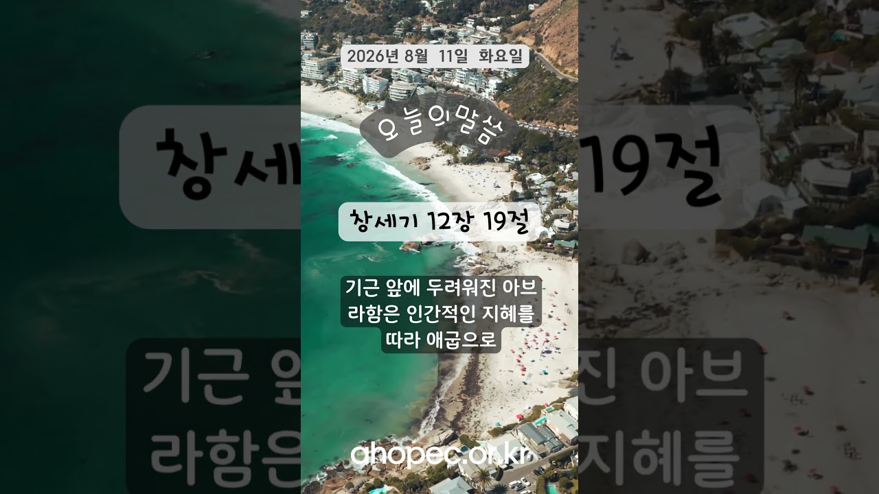2026년 8월 11일 화요일